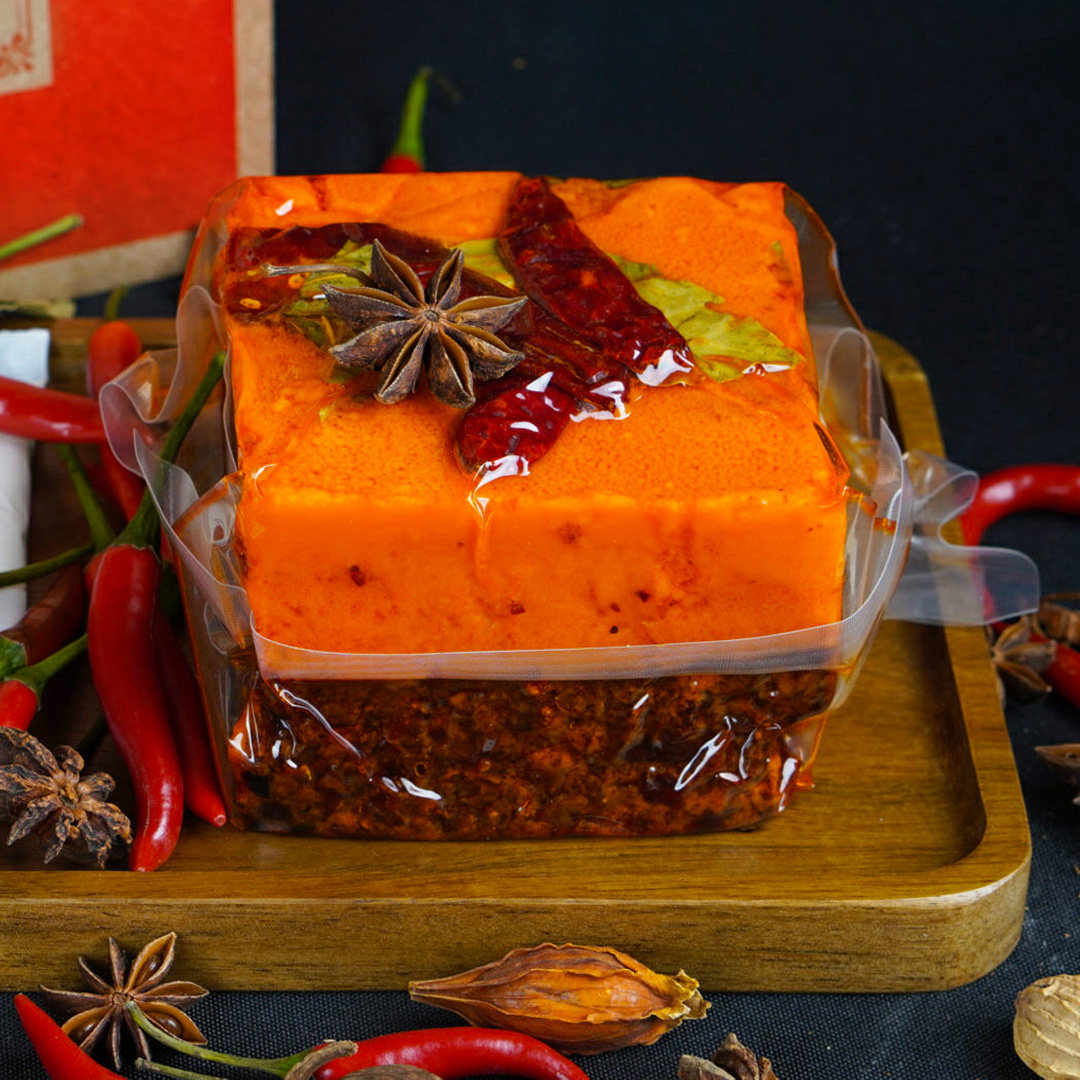 Taste Platform Hotpot Bottom stock Ox Oil Mandarin Duck stock Sichuan Chengdu Ten-produced Chongqing Spicy Zhengzong Domestic 500g Handmade-Taobao