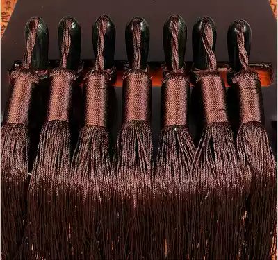 Special ice silk qin sui hand-woven tassel ancient accessories for guqin