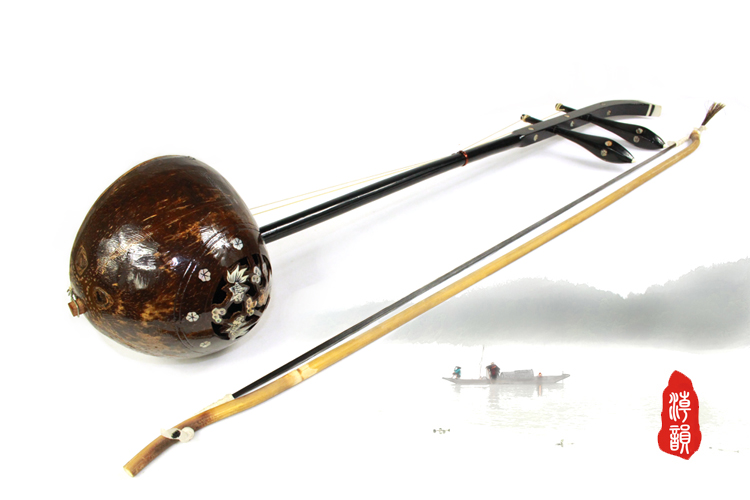 Chaozhou Bay Sculpture Coconut huhu strings Huqin Huqin Musical