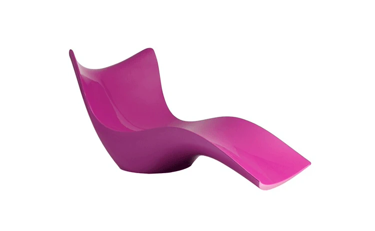 Thiết kế thủ công mỹ nghệ đồ nội thất lướt ghế / sợi thủy tinh ngoài trời phòng chờ giải trí ghế phòng chờ