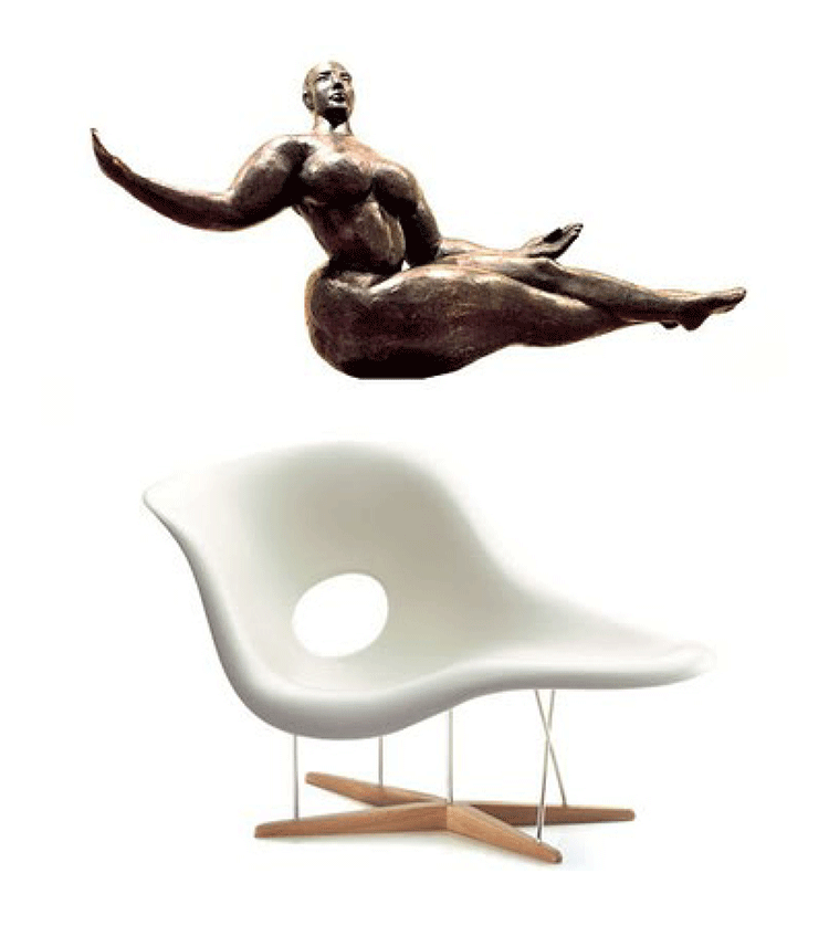Đồ thủ công thiết kế đồ nội thất eames lachaise / Ghế phòng chờ Eames Ghế phòng chờ FRP ghế băng dài