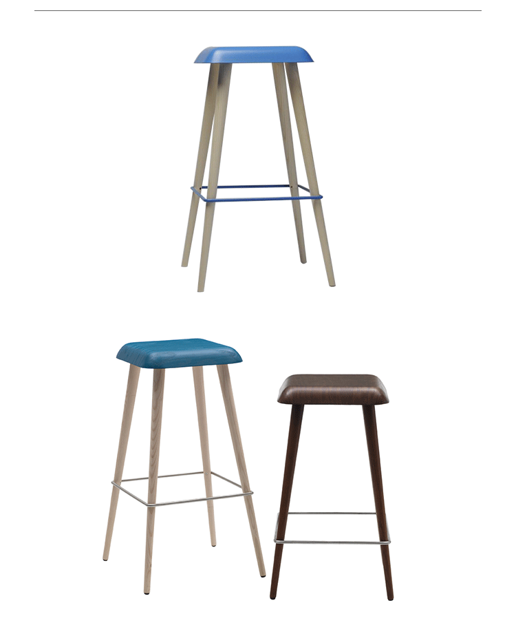 Thiết kế thủ công mỹ nghệ đồ nội thất cha barstool cafe bar thanh gỗ rắn phân ghế cao - Giải trí / Bar / KTV Mẫu đèn thả quầy bar