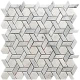 Натуральная мраморная мозаичная наклейка камень Камень Каррара Белая ветряная мельница Пола плитка шестиугольная ванная комната для душа в ванной комнате