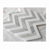 Натуральная камень мозаичная наклейка мраморная греческая белая карара белая рыба головоломка для ванной комнаты ванная комната ванная комната