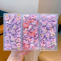 17#Happy+Sweet+Mengzi Kuromi Hair Circle 60 Sets