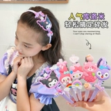 Sanrio, детский мультяшный милый ободок, безвредный аксессуар для волос, не повреждает волосы