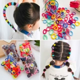 Детская маленькая безвредная эластичная резинка для волос, заколка для волос, аксессуар для волос, не повреждает волосы