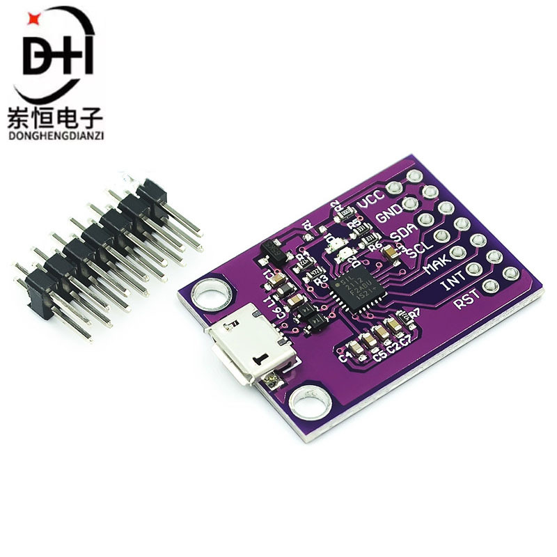 Cp2112 Module USB to Smbus/I2C USB to I2C Communication Module Ccs811 Debugging Board Cp2112 Module USB to Smbus/I2C USB to I2C Communication Module Ccs811 Debugging Board