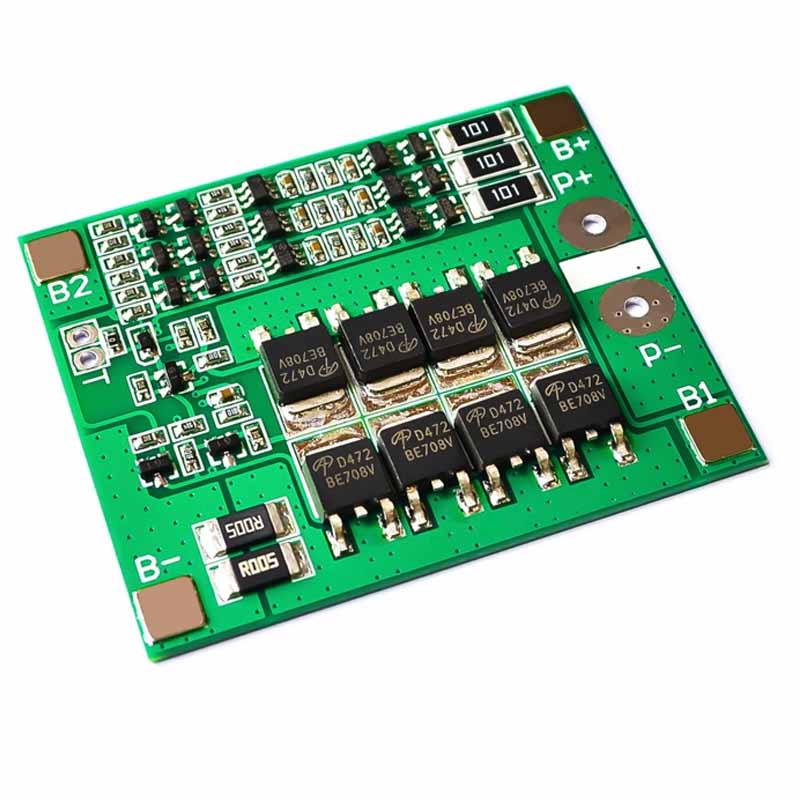 3 string of 12V18650 lithium battery protection board 11 1V 12 6V with balanced 25A over-flow overcharge and overpower protection