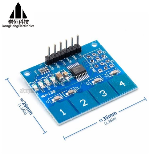 Сенсорный физиологичный модуль, цифровой переключатель, датчик