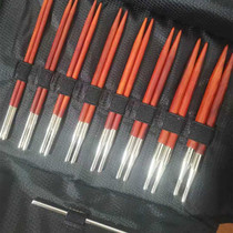 Tide hook brand mahogany detachable head ring needle sleeve needle ring needle stick needle set knitting tool sweater needle sandalwood