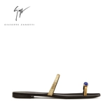 Giuseppe Zanotti Золотые сандалии, тапочки, широкая цветовая палитра