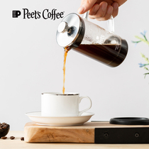  Peets coffee Peets coffee pot Household glass French press pot Making teapot making coffee filter cup
