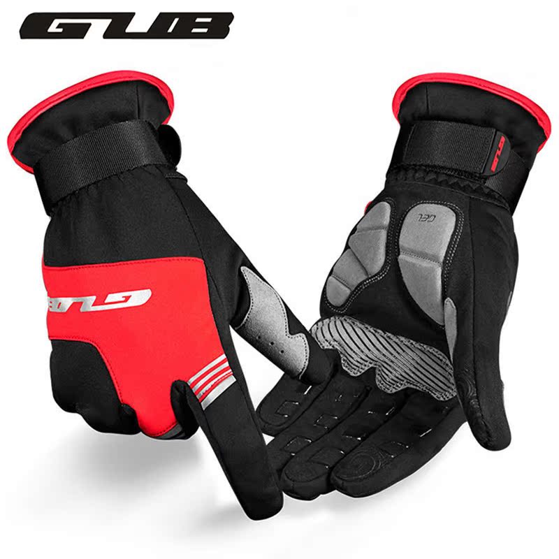 GUB S089 wind protection touch screen autumn winter mountain bike glove full finger bike cycling equipment