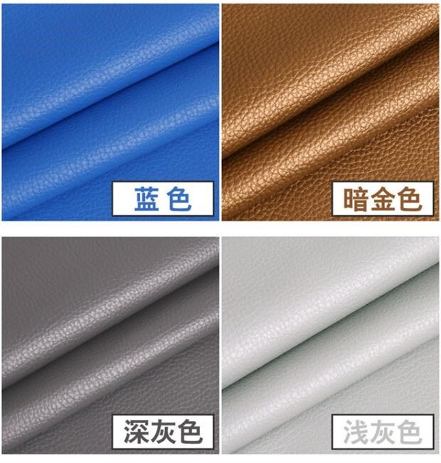 Аксессуары для шитья leather fabric soft bag sofa fabric car thickening imitation Hei Art Square