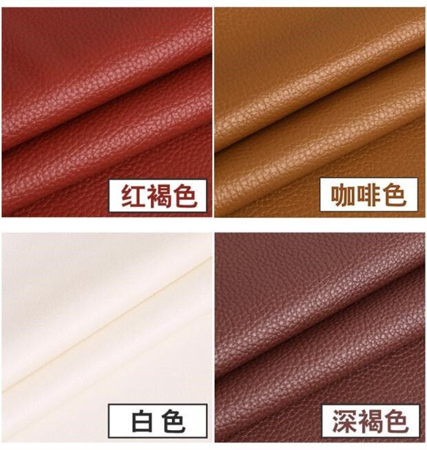 Аксессуары для шитья leather fabric soft bag sofa fabric car thickening imitation Hei Art Square