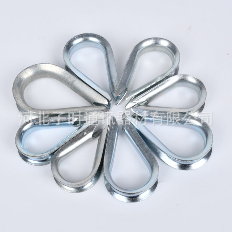 Pull wire lining ring Galvanized lining ring Three-strand five-strand seven-strand nine-strand collar Chicken heart ring Heart ring
