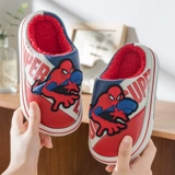 Детские демисезонные флисовые удерживающие тепло тапочки для мальчиков для раннего возраста