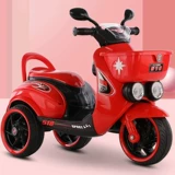 Электрический мотоцикл подходит для мужчин и женщин, детская игрушка с сидением, детский трехколесный велосипед с аккумулятором с зарядкой, 2-6 лет, дистанционное управление