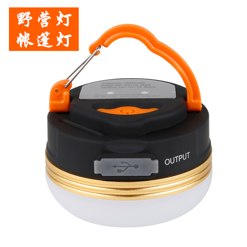 Outdoor lighting Super bright multi-function camping light Battery Camp light USB Tent light Camping light LED rechargeable