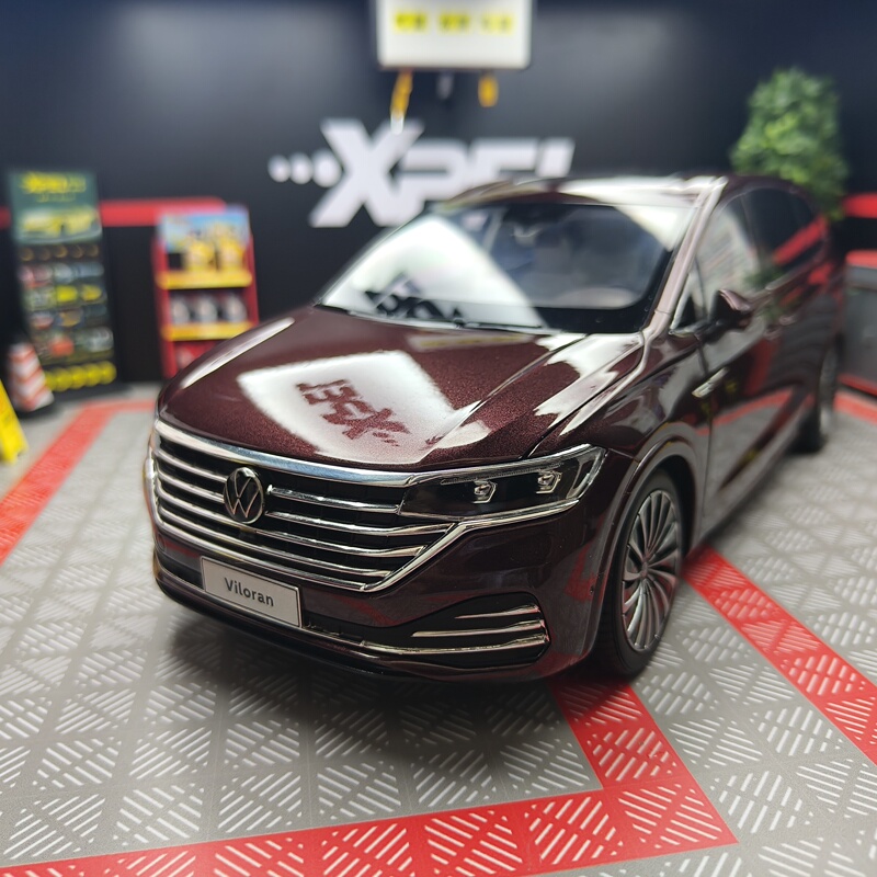 Saic Volkswagen Weiran Original 1:18 Scale Model Car, Alloy Full-Opening Car Model, Collectible Display Gift