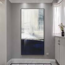 Entrance entrance to the living room decoration painting modern simple corridor at the end of the corridor vertical painting room background wall mural