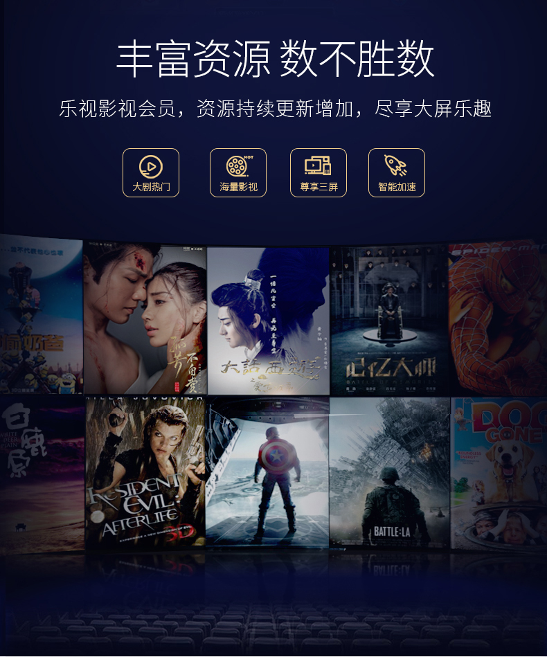 LeTV TV Super 4 X43 Pro Smart 4K Network 43 inch Ultra HD LCD Màn hình phẳng TV 40 50 tivi màn hình phẳng