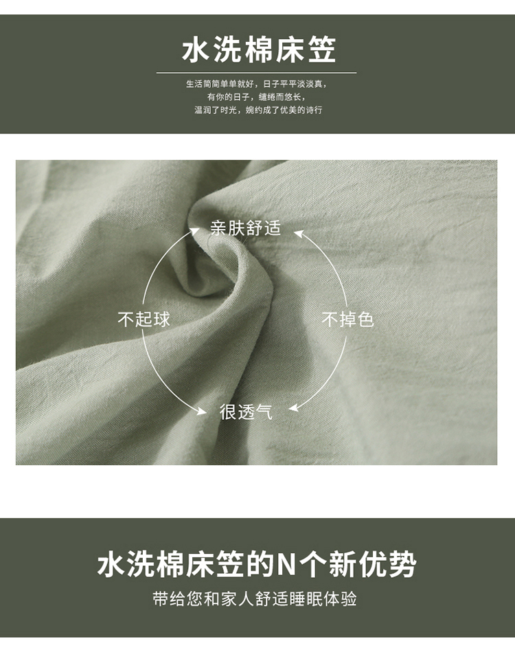Bông rửa giường bông tấm đơn 100% cotton trải giường màu rắn kẻ sọc mat chống trượt bảo vệ tùy chỉnh thực hiện 	ga chun trải giường 2mx2m2	