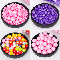 Ice Cream Cake Decoration Sugar Beads Color Pearl Sugar White Pearl Black Pentagram Baking Decorated Colorful Sugar Beads 238g