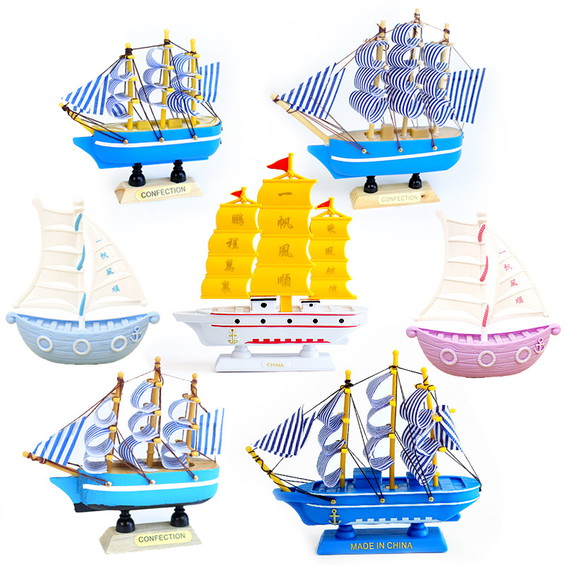 Sailing cake decoration decoration graduation season smooth sailing ride the wind and waves college entrance examination party plug-in dessert table dress up