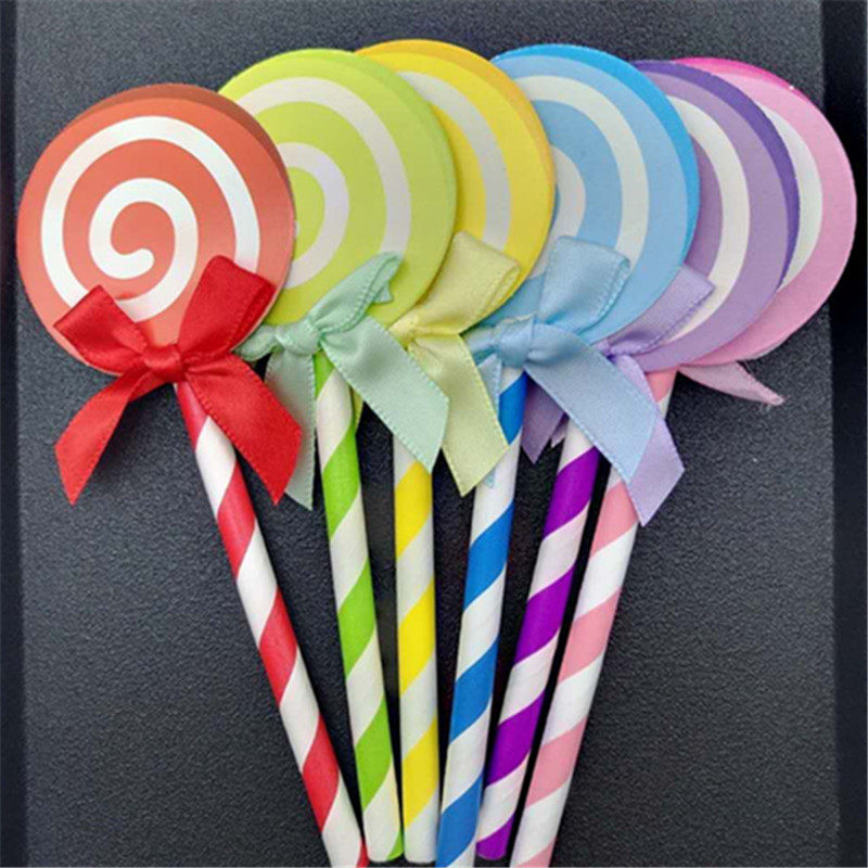 Cake decoration plug-in lollipop flag bow card cute and beautiful party baking decoration decoration 30
