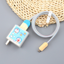 Suitable for Huawei P50 Pro phone data line protection shell Huawei nova8 pro headphone winding protection line