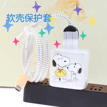 Real me gtneto flash version charger data line protective sleeve gt neo 2 chargers protect stickers