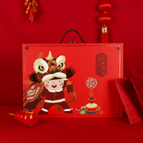 Spring Festival gifts New Years Eve snacks Snack Cakes Gift Boxes Large Mobile Babies Full Moon Oversized Birthday Gift Gift Boxes