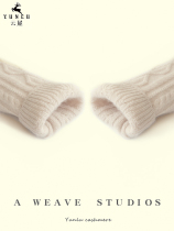  Small crimped half turtleneck cashmere sweater womens autumn and winter new thickened pullover loose solid color knitted cashmere sweater women