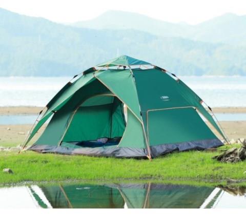 Ngoài trời chống gió 3-4 người lều gia đình tự động dày lên ấm áp cắm trại mưa 2 người nhà không gian rộng lớn hoang dã - Lều / mái hiên / phụ kiện lều lều du lịch