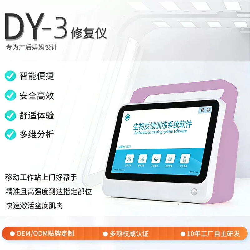 Portable Game Training Electromyography Printing Model Assessment Pelvic Repair Device Beauty Salon Postpartum Recovery Home Service All-In-One Machine