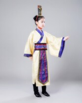 2018 New childrens ancient costume Womens Tang costume Qin Dynasty Spring and Autumn Warring States princess dress Han Dynasty ancient Three Kingdoms period play new