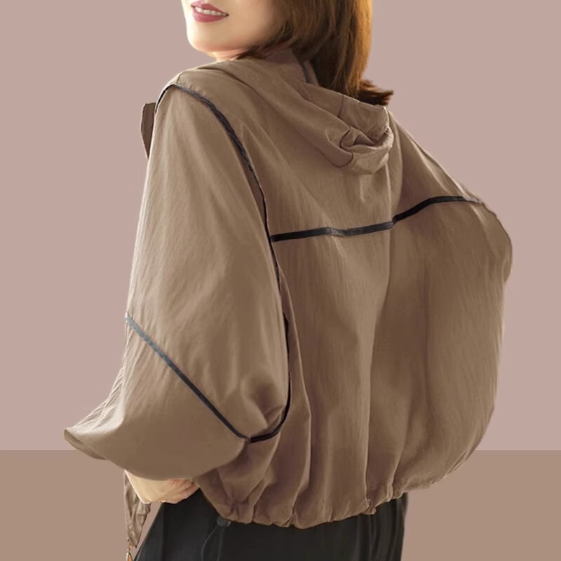 Thin Ice Silk Sun Protection Clothing for Women, Summer 2026 New Style, Breathable Popular Jacket for Girls, Large Size Stylish Sun Protection Clothing