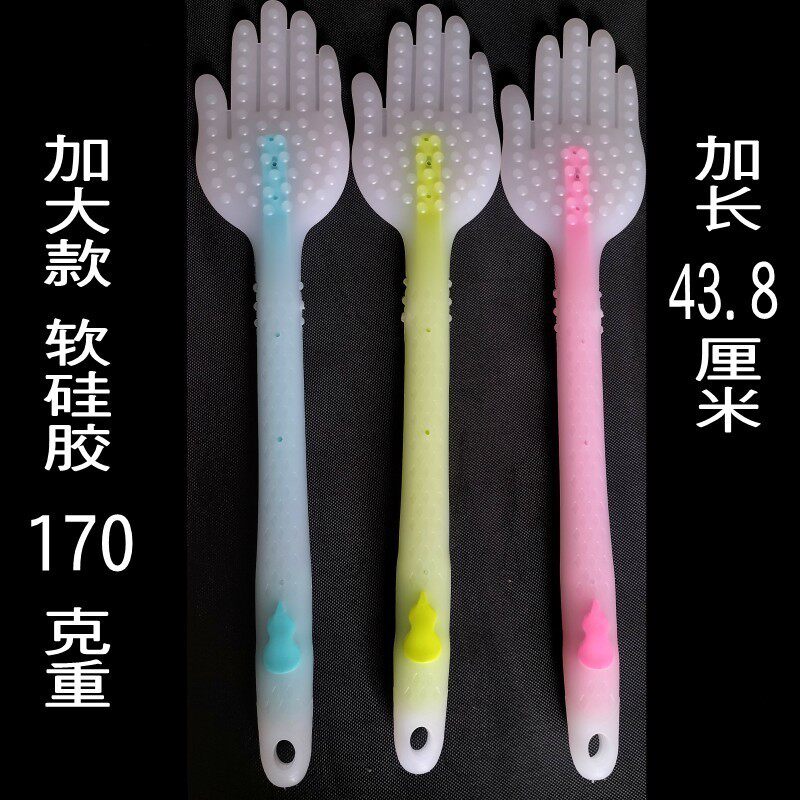 加长软拍痧板硅胶健身健康养生经络拍家用拍打板按摩拍沙锤小神器