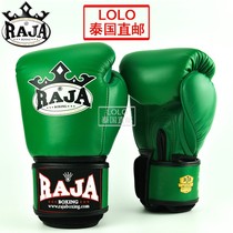 RAJA original Genuine Leather Boxing Boxing Boxing Gloves battled Genuine Leather Retro Green Match Gloves