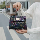 Сумка, замок для приставной кровати с ромбовидным узором