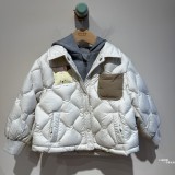 Детская одежда Mlatin, зима 2025, куртка для мальчиков и маленьких детей, универсальный пуховик 215114712A