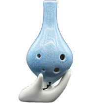Ocarina 6-hole beginners send teaching materials for students to get started alto c-key Tao Xun adult professional performance small ocarina