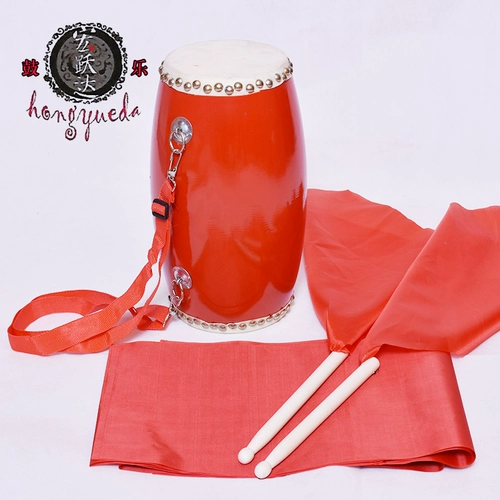 Деревянная талия для взрослых -Ддрам головы слой ковфида барабаны и барабаны талии, барабанная барабанная барабанная барабанная барабанная барабана для талии Shaanxi Drum Drumm