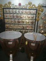 Набор из пяти барабанов в медной полости