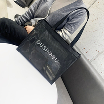 Online Yarn Big Numbers Single Shoulder Mommy Bag Bag Baby Outside Mother & Baby Bag Large Capacity Single Shoulder Shopping Bag Fitness Wash Bag