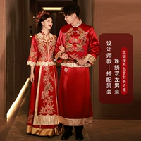 Жемчужная вышивка мужская одежда Shuanglong