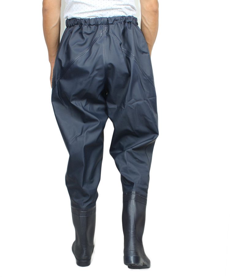 Quần chống rắn cắn quần nước dài một nửa siêu nhẹ đường thoáng khí - Rainshoes dép đi mưa