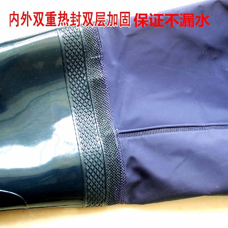 Quần chống rắn cắn quần nước dài một nửa siêu nhẹ đường thoáng khí - Rainshoes dép đi mưa